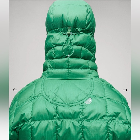 The Arrivals HAELO women’s hoodie (jacket) XS in turf green - Picture 4 of 9